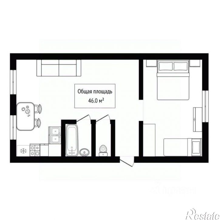 2-комн квартира Коммунистический пр-кт, 88/1,  д. 88/1